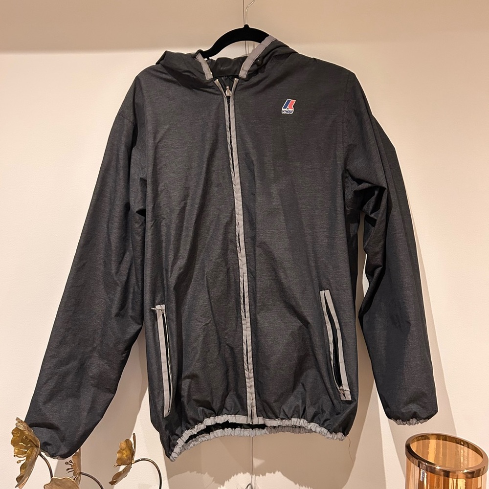 K Way Reflective Rain Jacket